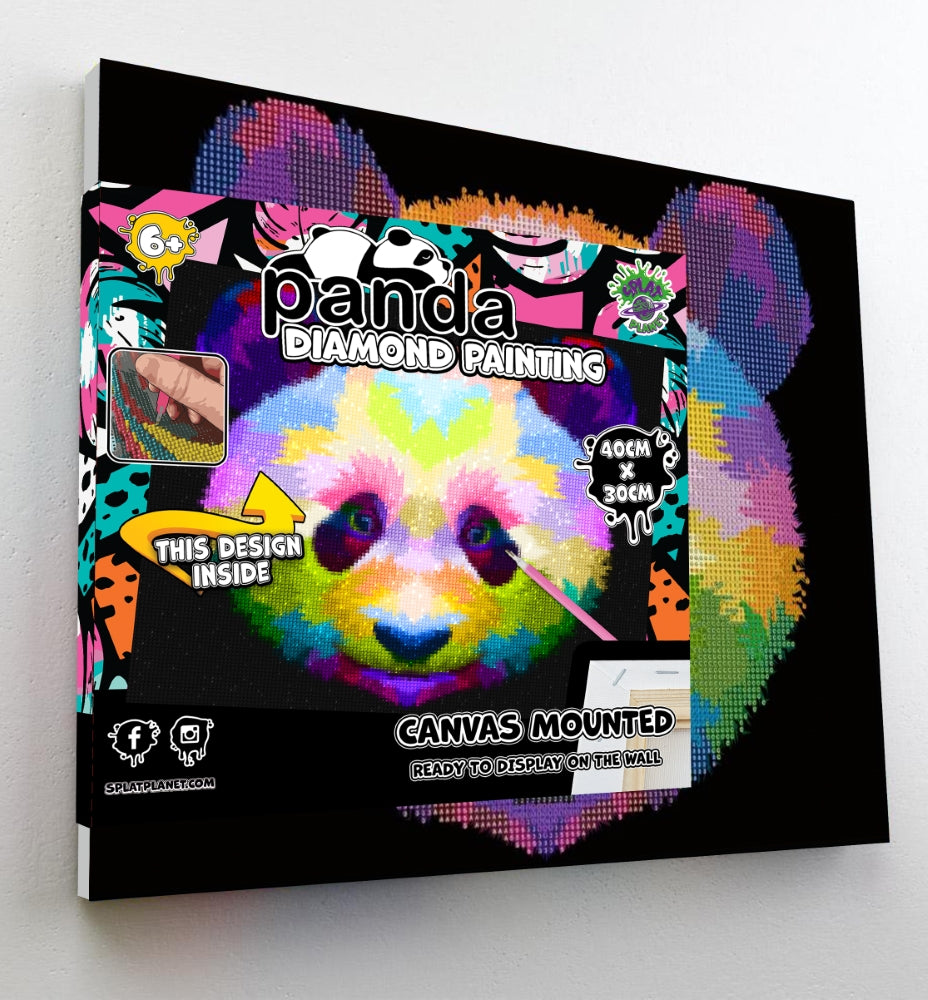 Splat Planet deimantinė dėlionė PANDA 30x40 cm – Pupuliuk.lt