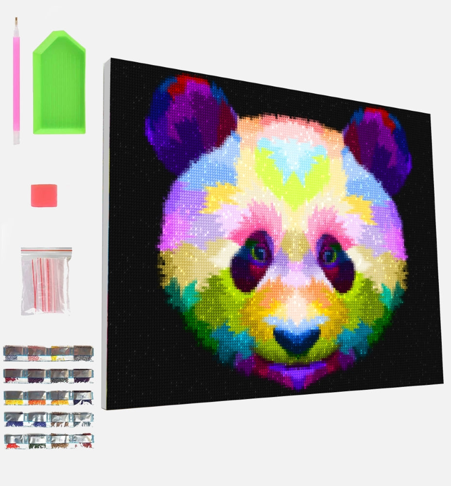 Splat Planet deimantinė dėlionė PANDA 30x40 cm – Pupuliuk.lt
