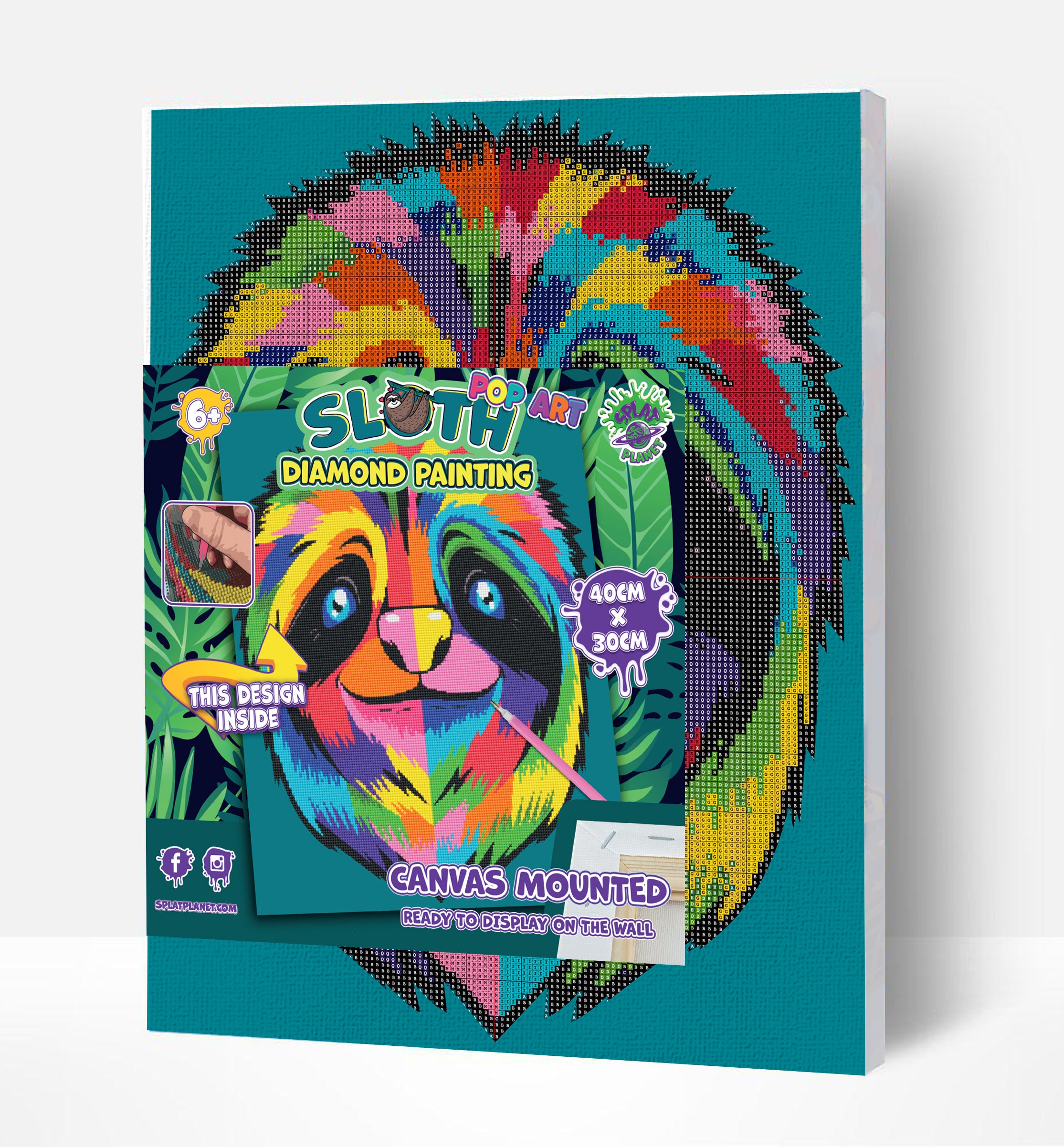 Splat Planet deimantinė dėlionė TINGINYS 30x40 cm – Pupuliuk.lt