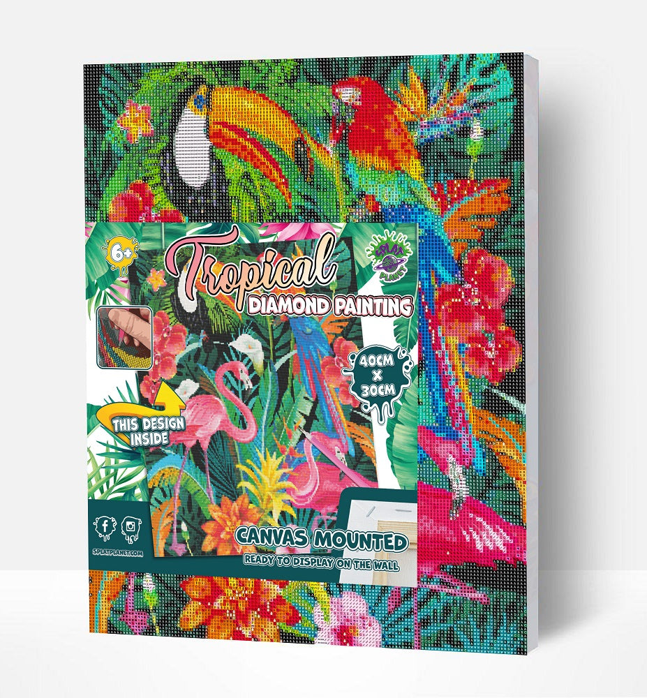 Splat Planet deimantinė dėlionė TROPIKAI 30x40 cm – Pupuliuk.lt