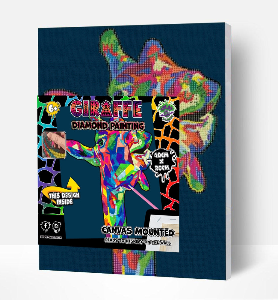 Splat Planet deimantinė dėlionė ŽIRAFA 30x40 cm – Pupuliuk.lt